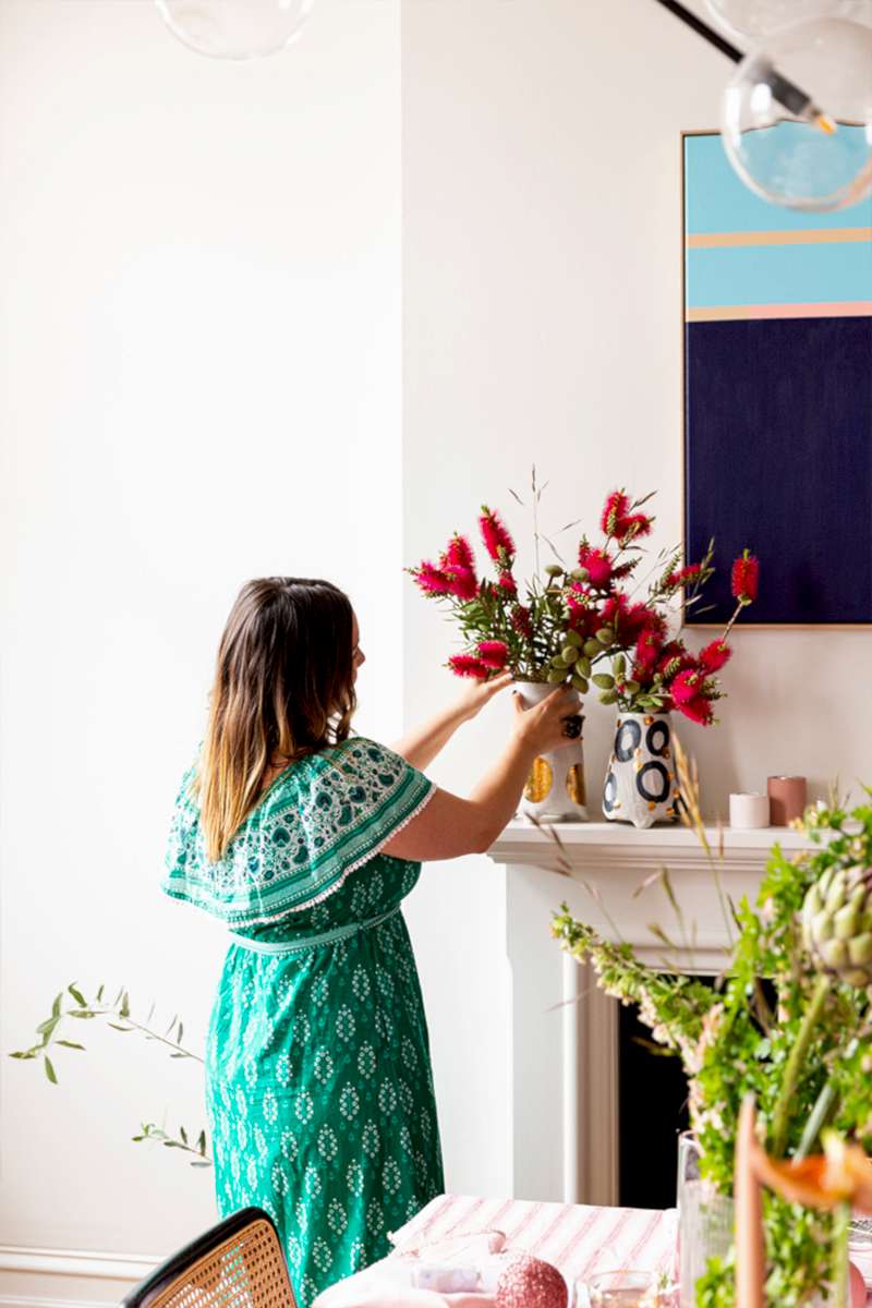 Eclectic-Creative-christmas-styling-table