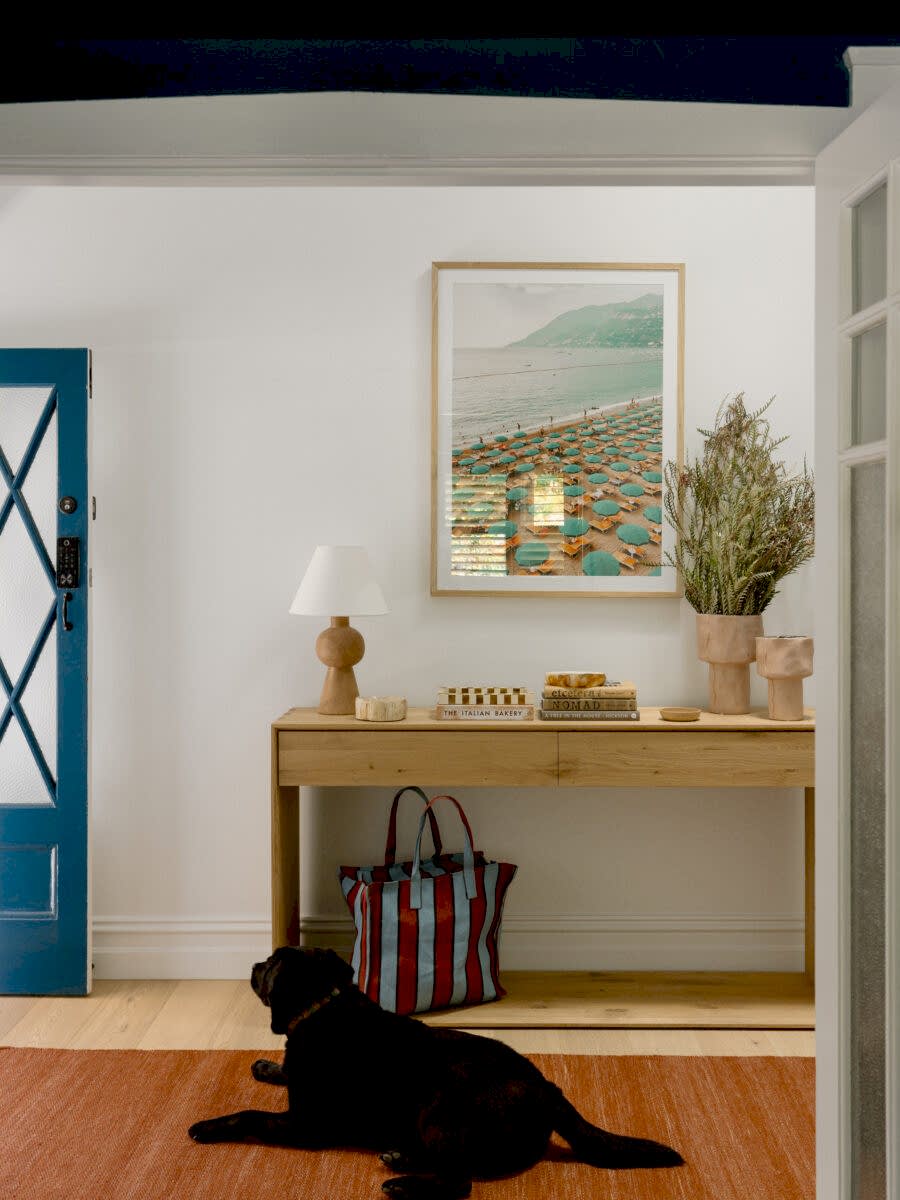 Entrance-eclectic-creative-black-labrador